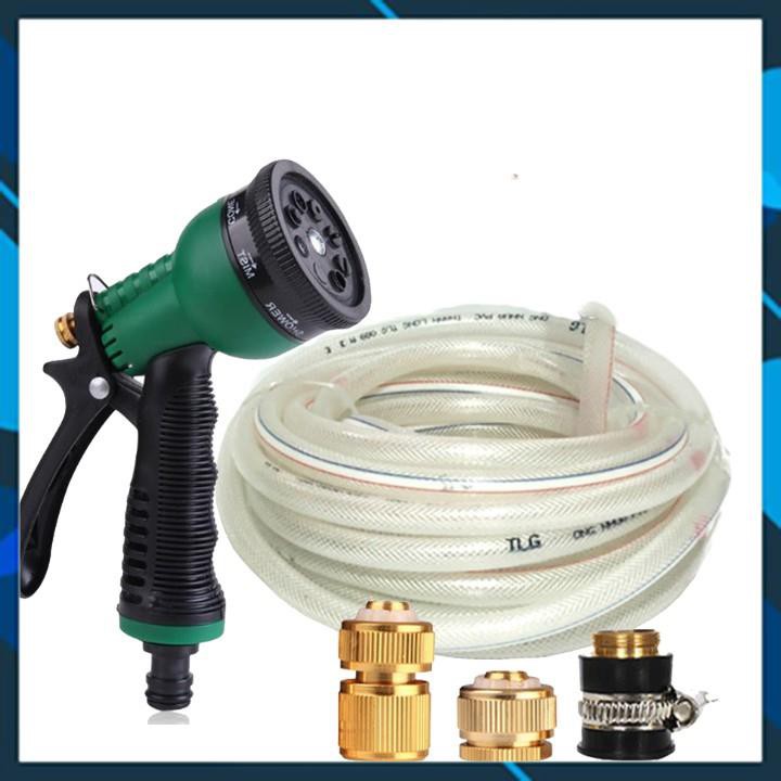 Vòi xịt rửa xe,Vòi phun nước tưới cây tăng áp thông minh 8 chế độ 815498