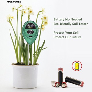 Dụng cụ đo độ PH & độ ẩm đất 3 trong 1