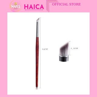 Cọ Ombre đầu tròn cán gỗ lông mịn