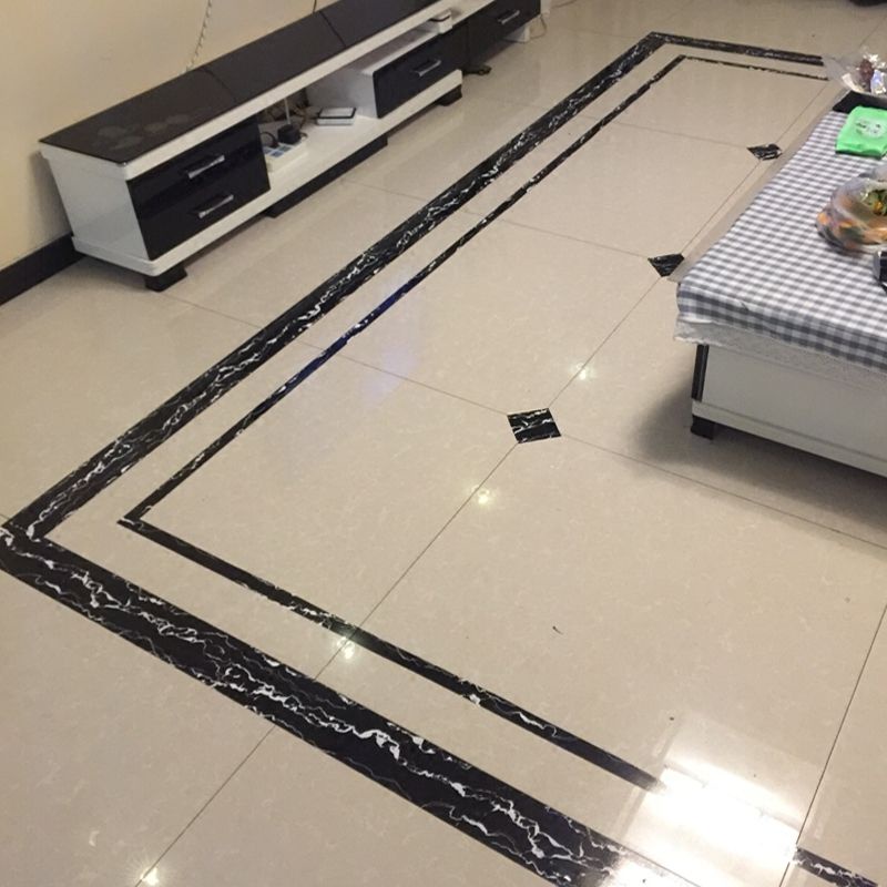 Cuộn Băng Dán Viền Gạch Lót Sàn Bằng PVC Chống Thấm Nước Dài 5M