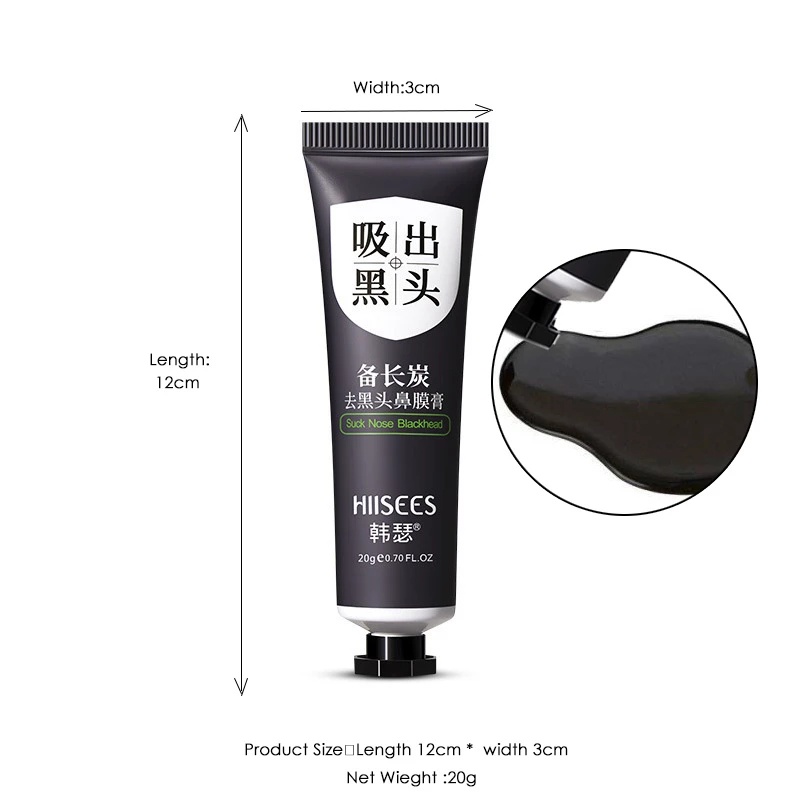 Mặt Nạ Lột Mụn Đầu Đen Han Se 20g Làm Sạch Sâu Thu Nhỏ Lỗ Chân Lông Cho Mọi Loại Da