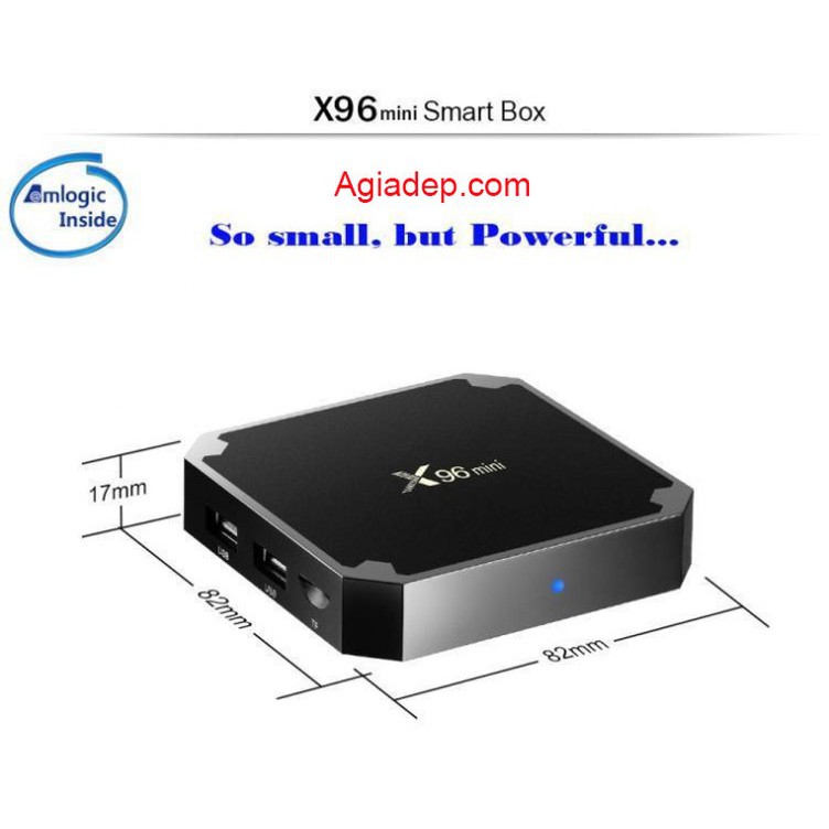 TV Box X96 mini 2G 16G - Xem truyền hình phim online youtube chơi games - Tivibox xịn cấu hình mạnh