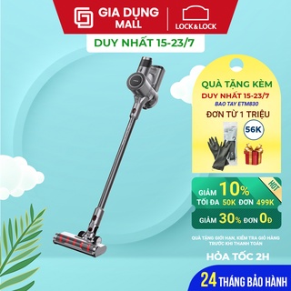 Máy hút bụi không dây lock&lock đa năng cầm tay 3in1 , động cơ bldc - env356gry