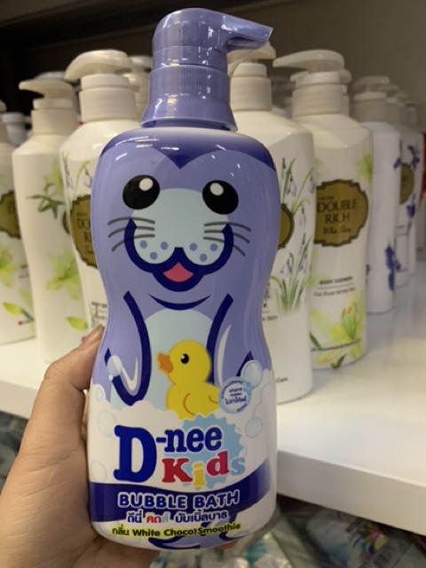 SỮA TẮM GỘI DNEE KID THÁI LAN HÌNH THÚ 400ML có 6 mầu như hình