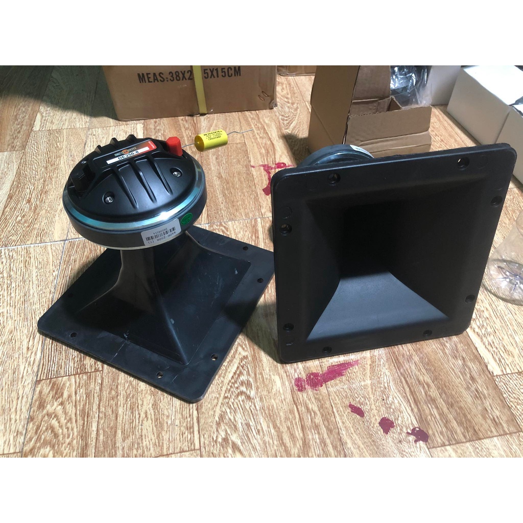 1 cặp loa treble rời 450 từ 120 côn 45 + đôi họng 20x20 + đôi tụ 2,2uf / giá 1 cặp