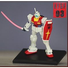 Mô hình chính hãng Bandai Figure Scale 1/400 Gundam Collection Vol. 7 - RMS-179 GM II (Beam Saber Ver)