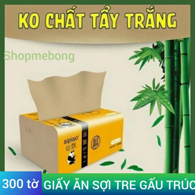 Gói Giấy Gấu Trúc SIPIAO Chất Lượng Cao Siêu Dai Và Tiện Lợi.