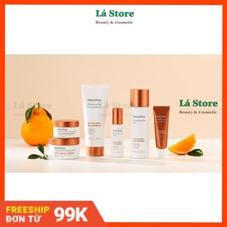 CHÍNH HÃNG -  Kem Dưỡng Trắng Da Từ Vỏ Quýt Innisfree Brightening Pore Priming Cream - Lá Store