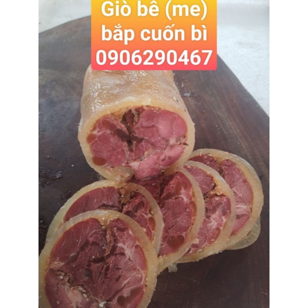 Giò bê (giò me) cuốn tai 500GR ❤ CHỈ SHIP HỎA TỐC HÀ NỘI ❤ chuẩn giò me Nghệ An kết hợp tai heo. chất lượng đảm bảo