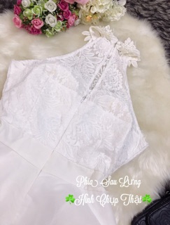 Đầm Yếm Đấp Ren Công Chúa CC