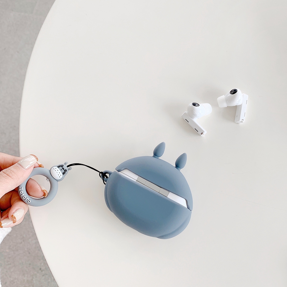 Vỏ Bảo Vệ Hộp Sạc Tai Nghe Airpods 1 / 2 / Pro Huawei Freebuds Pro Bằng Silicon Mềm Hình Totoro Dễ Thương