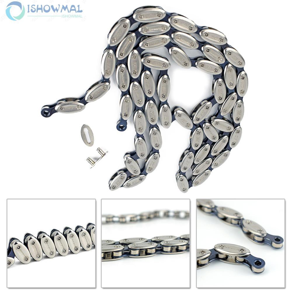 Chain 1/2*1/8 Thin type Silver 1pc Bike bicycle 100 Links Single speed Fixed Gear Components Parts Accessories