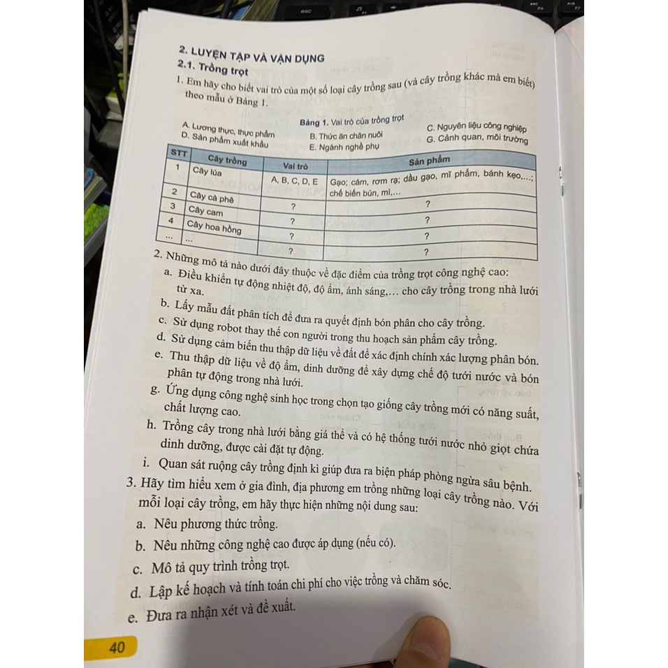 Sách - ( Cánh diều ) Công nghệ 7 + kèm bán 1 cuốn bé tập tô màu