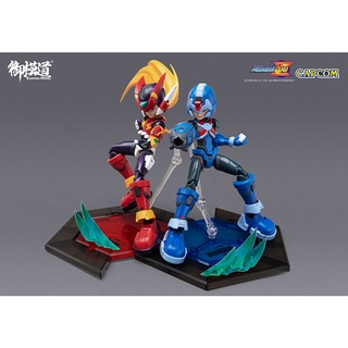 Mô hình lắp ráp capcom megaman zero + rockman x copy royal model