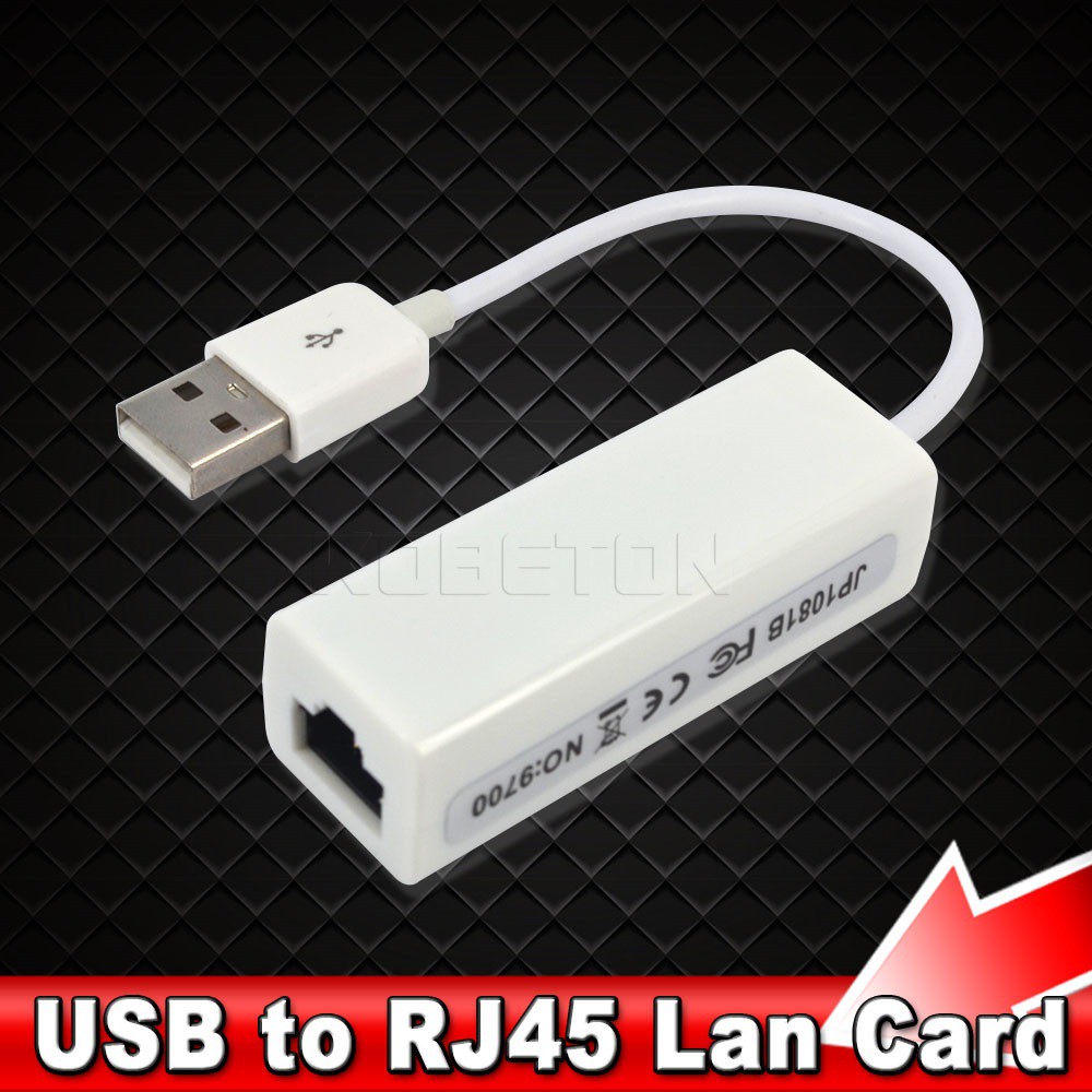 Dây Chuyển Đổi USB Sang Lan USB To Lan - Trắng