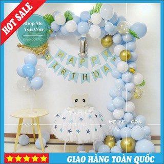 Trang Trí Sinh Nhật Cho Bé Trai Bé Gái, Combo Sinh Nhật Màu Đẹp Giá Rẻ, Trang Trí Tiệc Thôi Nôi Đầy Tháng 💖[SIÊU HOT ]💖