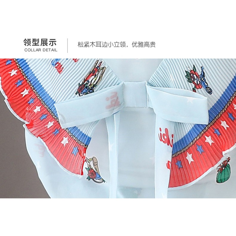 Áo kiểu công sở bánh bèo xinh xắn - Dành cho bạn nữ 60-69Ký mặc