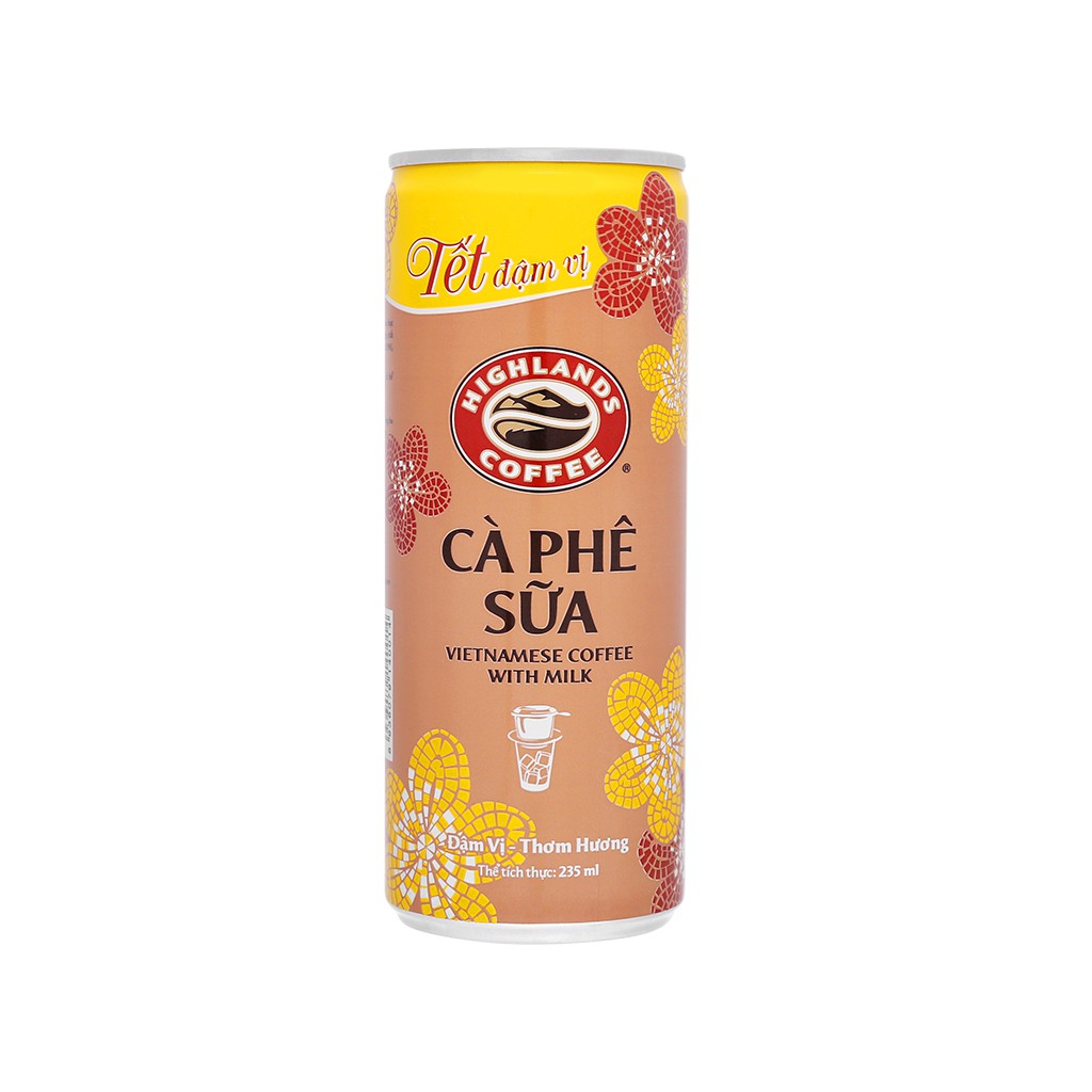 Cà phê sữa Highlands 235ml