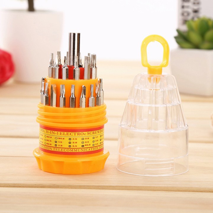 [31 CHI TIẾT] SET 5 Bộ tua vít đa năng 31 món chuyên dụng, dễ sử dụng