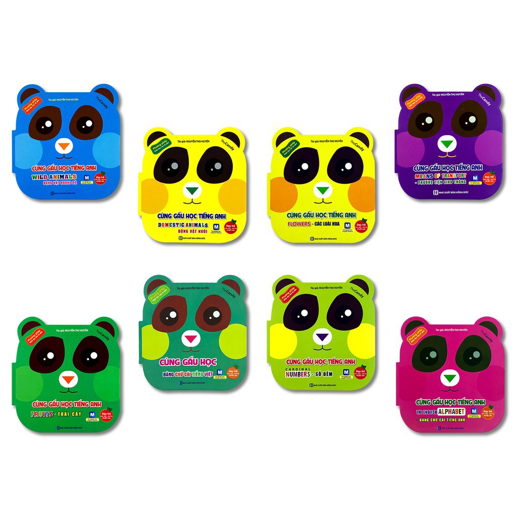 Sách - Cùng Gấu Học TIếng Anh - Dành Cho Trẻ - Học Kèm App Online