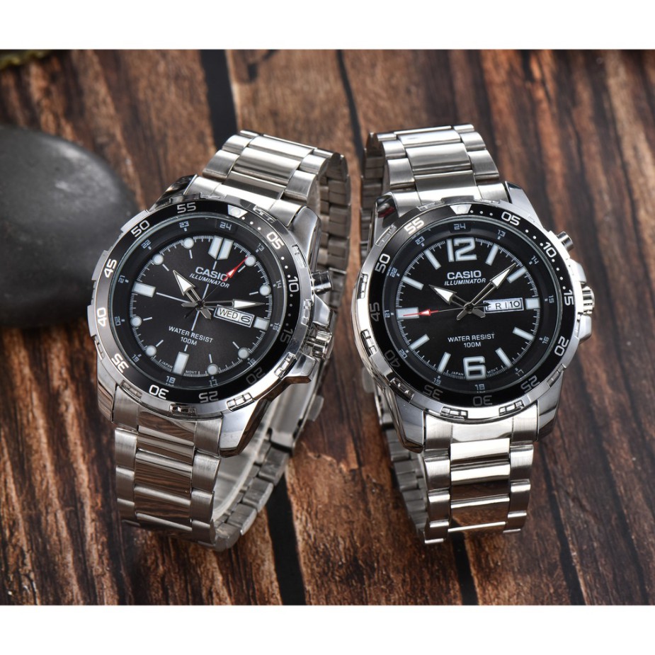 Đồng Hồ Công Sở Nam Thép Không Gỉ