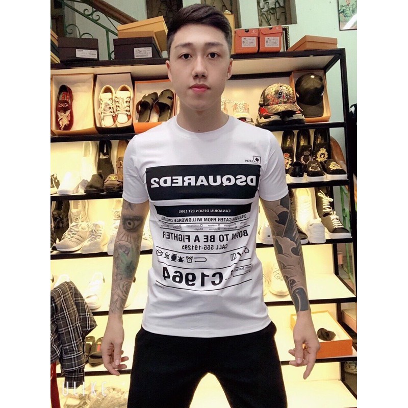 [FREE SHIP] Áo disque hot hit đen trắng
