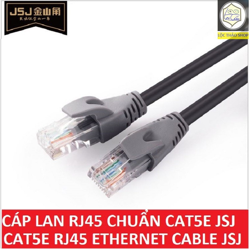 Cáp mạng LAN RJ45 chuẩn Cat5e JSJ cao cấp