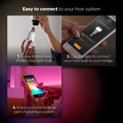 Philips Hue White and Color Ambiance, Bóng đèn màu thông minh 16 triệu màu