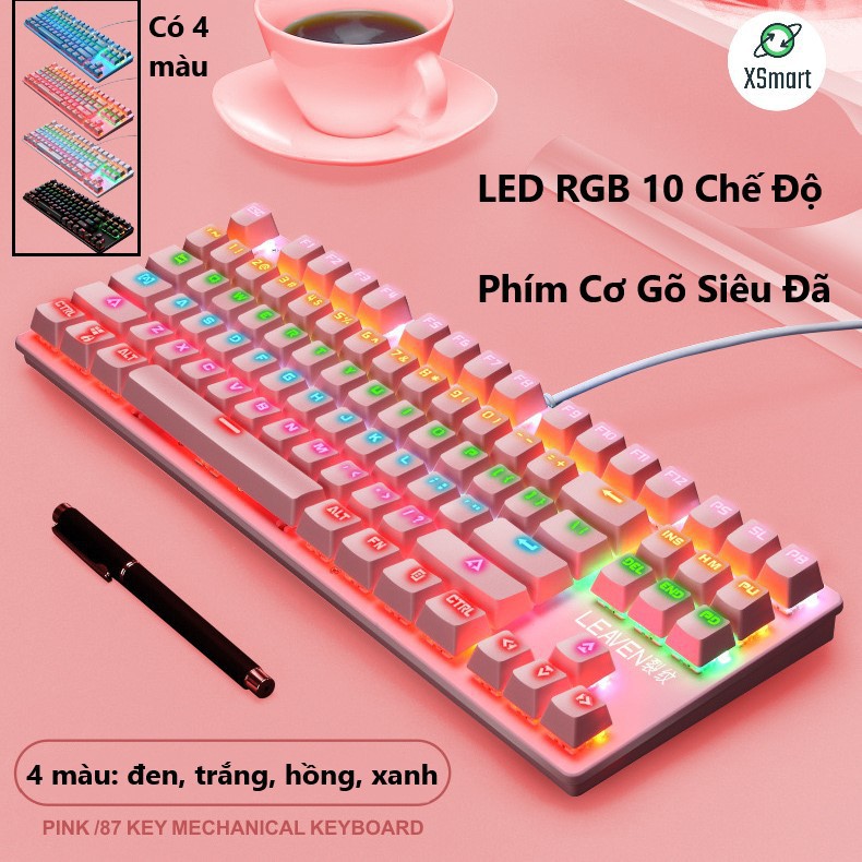 Bàn Phím Cơ Máy Tính Crack K2 PRO Led RGB 10 Chế Độ Khác Nhau, Chơi Game Dùng Văn Phòng Cực Đã | BigBuy360 - bigbuy360.vn