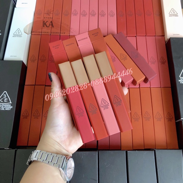 Son môi dạng kem  3CE Cloud Lip Tint