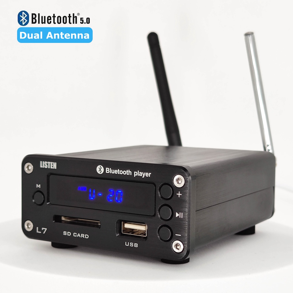 Thiết Bị Thu Phát Âm Thanh L7 HiFi Bluetooth 5.0 DAC Hỗ Trợ Thẻ Nhớ SD