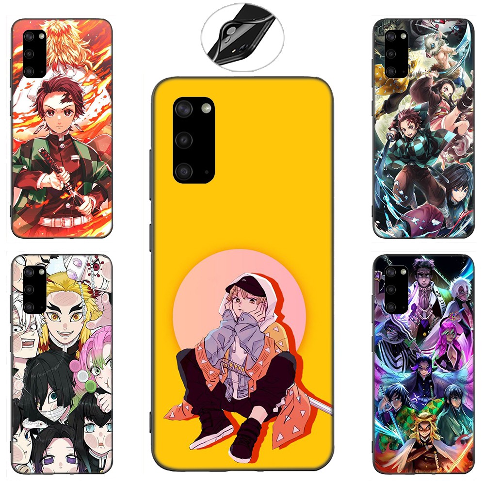 Ốp lưng hình Kimetsu No Yaiba Demon Slayer Anime cho Samsung Galaxy A11 A21s A41 A51 A71 A81 A91 M31 M31S