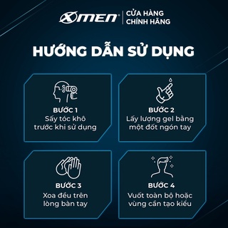 Gel X-men Siêu cứng & bóng tóc 150g