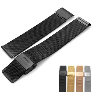 Dây đồng hồ Mesh màu đen – MD01