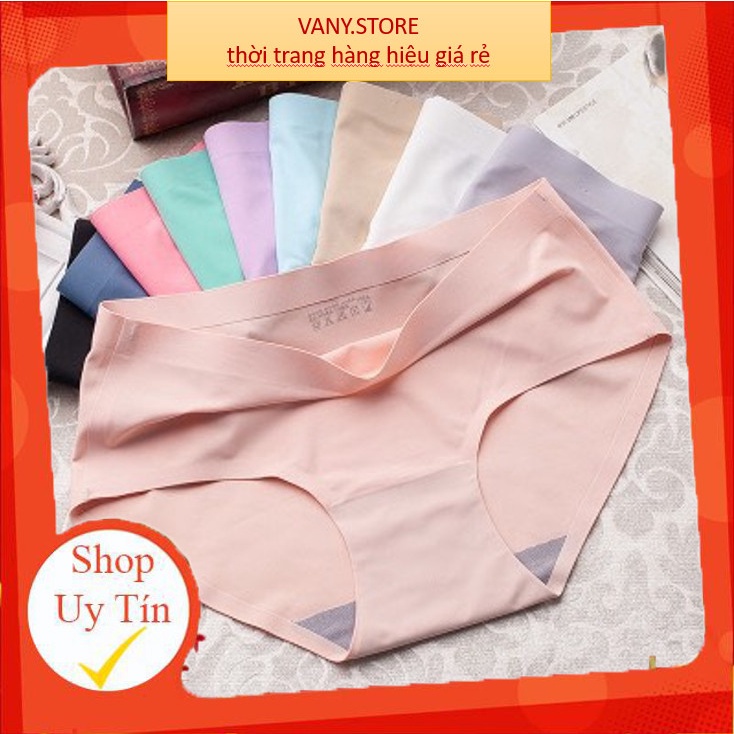 Quần Lót Nữ Đúc Su đẹp thun lạnh cao cấp không đường may mềm mại kháng khuẩn được chọn màu yêu thích mã A20
