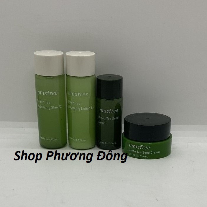 (Auth) Bộ Kit Mini Trà Xanh Innisfree