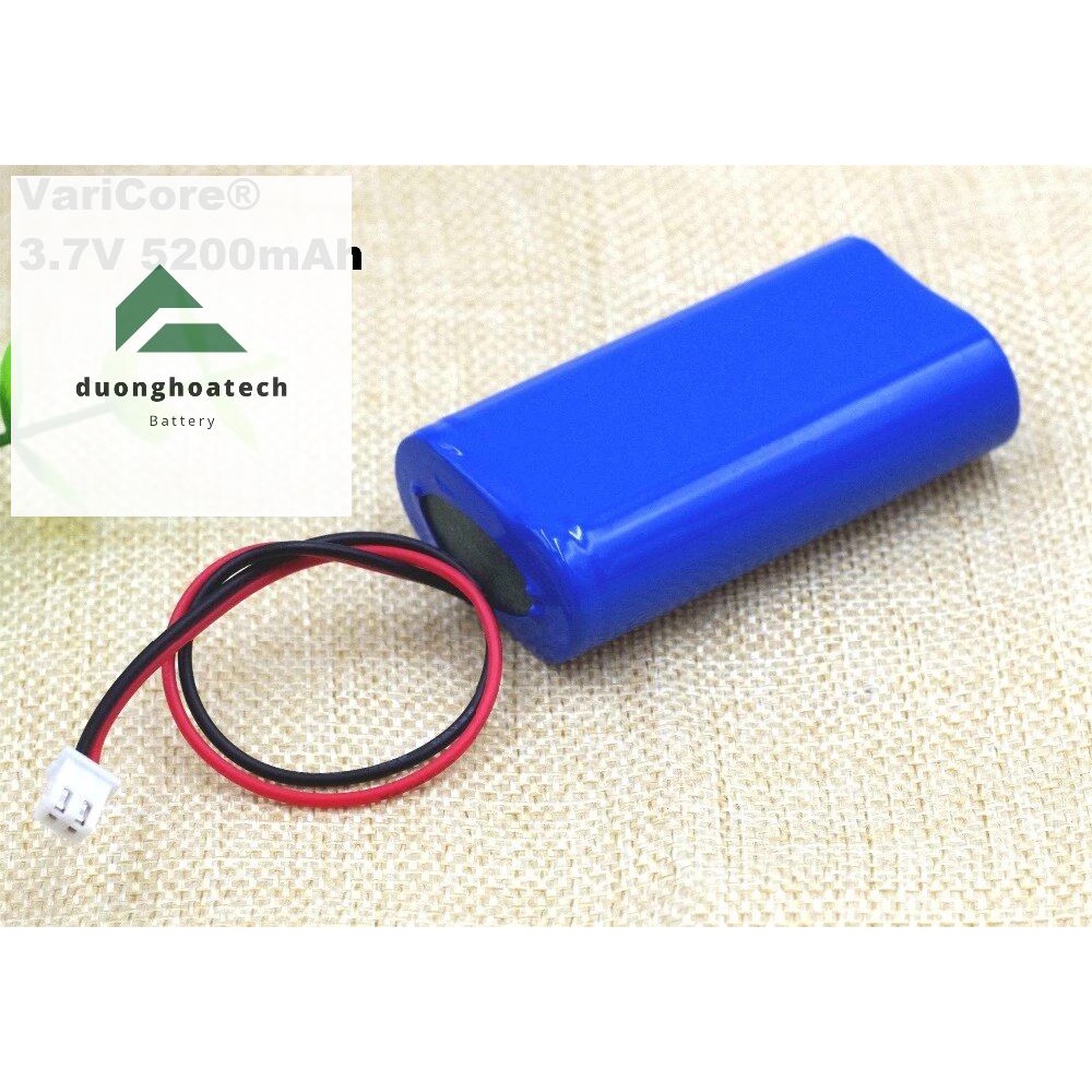 Pin Sạc 18650 2S 3.7V 4000mAh Dùng Cho Loa Bluetooth, Đèn LED - Loại tốt