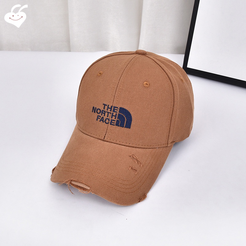 Nón Lưỡi Trai THE NORTH FACE Chất Liệu Cotton Chống Nắng In Họa Tiết Độc Đáo Thời Trang Cho Nam Và Nữ