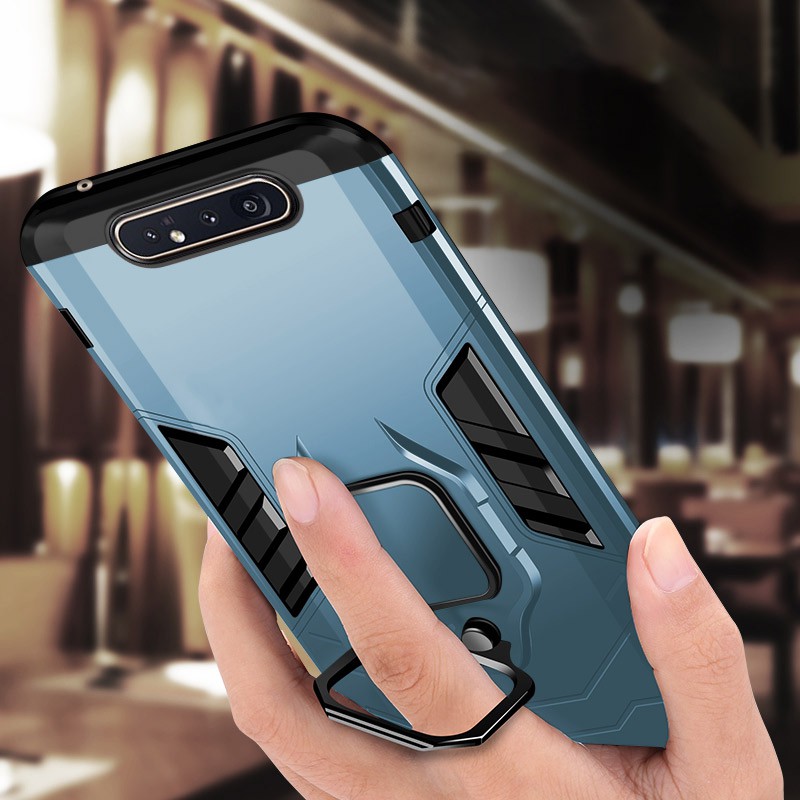 Ốp điện thoại phong cách Iron Man chống sốc cho Samsung Galaxy A80