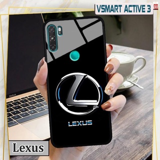 Ốp lưng Vsmart Active 3 - in logo hãng xe oto 2021