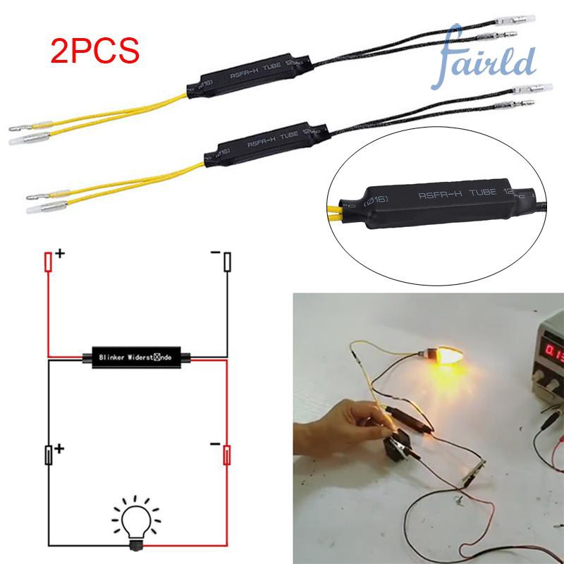 Set 2 Điện Trở Tín Hiệu Đèn Led 21w Cho Xe Mô Tô