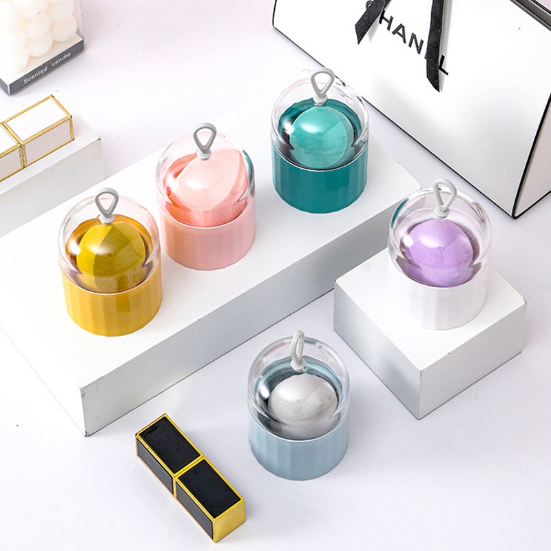 [Hàng mới về] Mút tán kem nền trang điểm chuyên nghiệp có hộp đựng thuận tiện