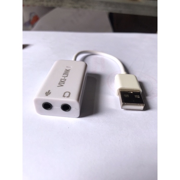 Dây chuyển usb sang âm thanh có dây - Cáp chuyển đổi USB ra âm thanh cổng 3.5