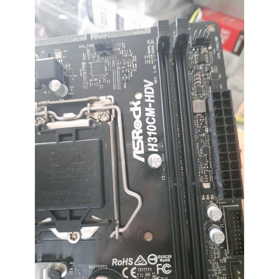 Main ASROCK  H310CM-HDV