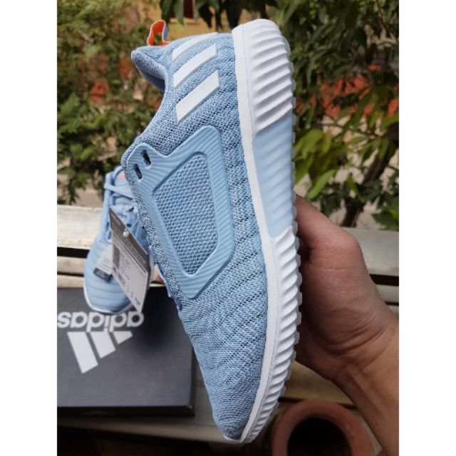 Giầy running climacool màu xanh nhạt