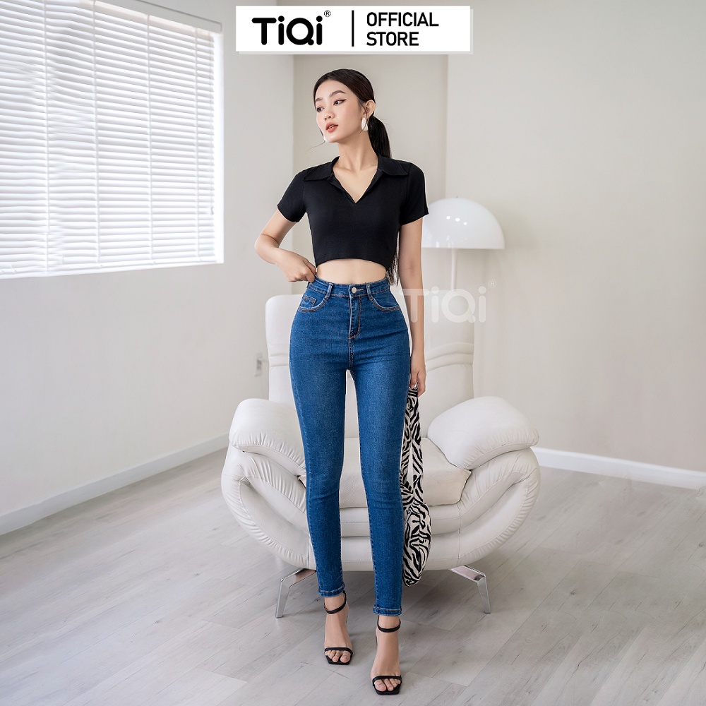 Quần Jean Skinny Nữ Lưng Cao Tôn Dáng Form Ôm TiQi Jeans G1-507