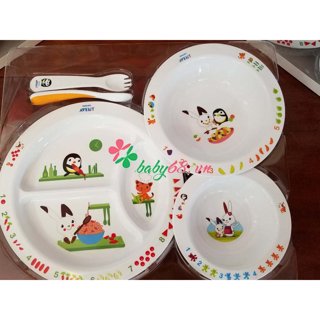Bộ ăn dặm Cao cấp Philips Avent cho bé