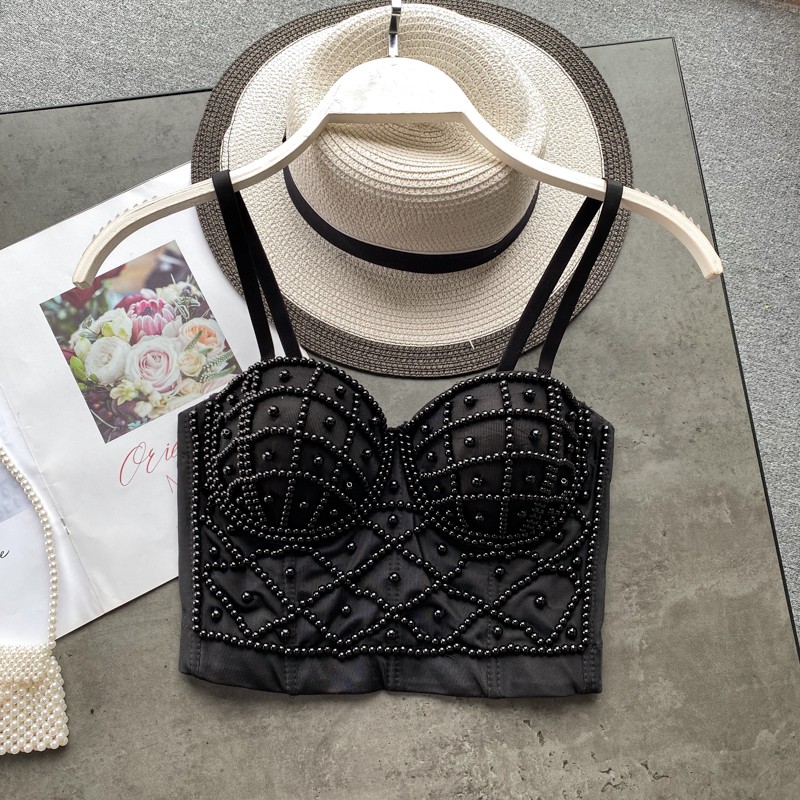 Corset đính hạt cườm sexy | BigBuy360 - bigbuy360.vn