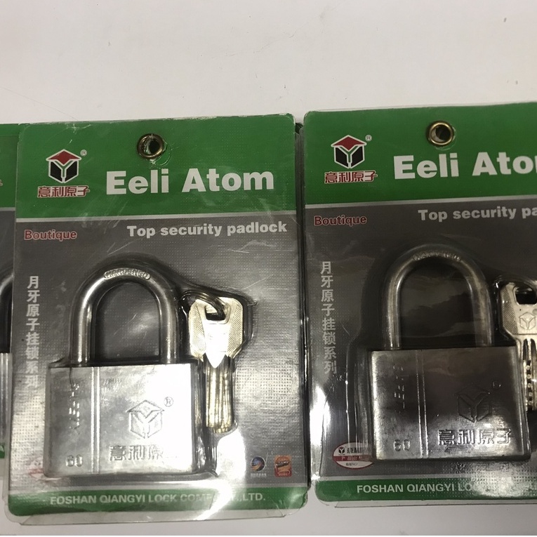 Ổ khóa chống cắt thép hợp kim chống gỉ Eeli Atom