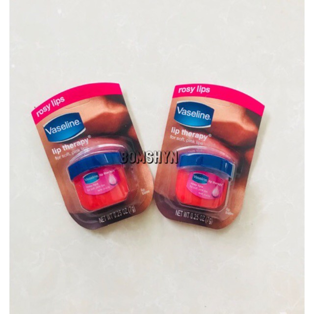  SON DƯỠNG MÔI VASELINE ROSY LIPS CÓ MÀU 